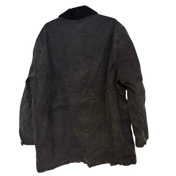 NWT Madewell Insulated Workwear Jacket In Night Vision Size Large - Picture 8 of 10